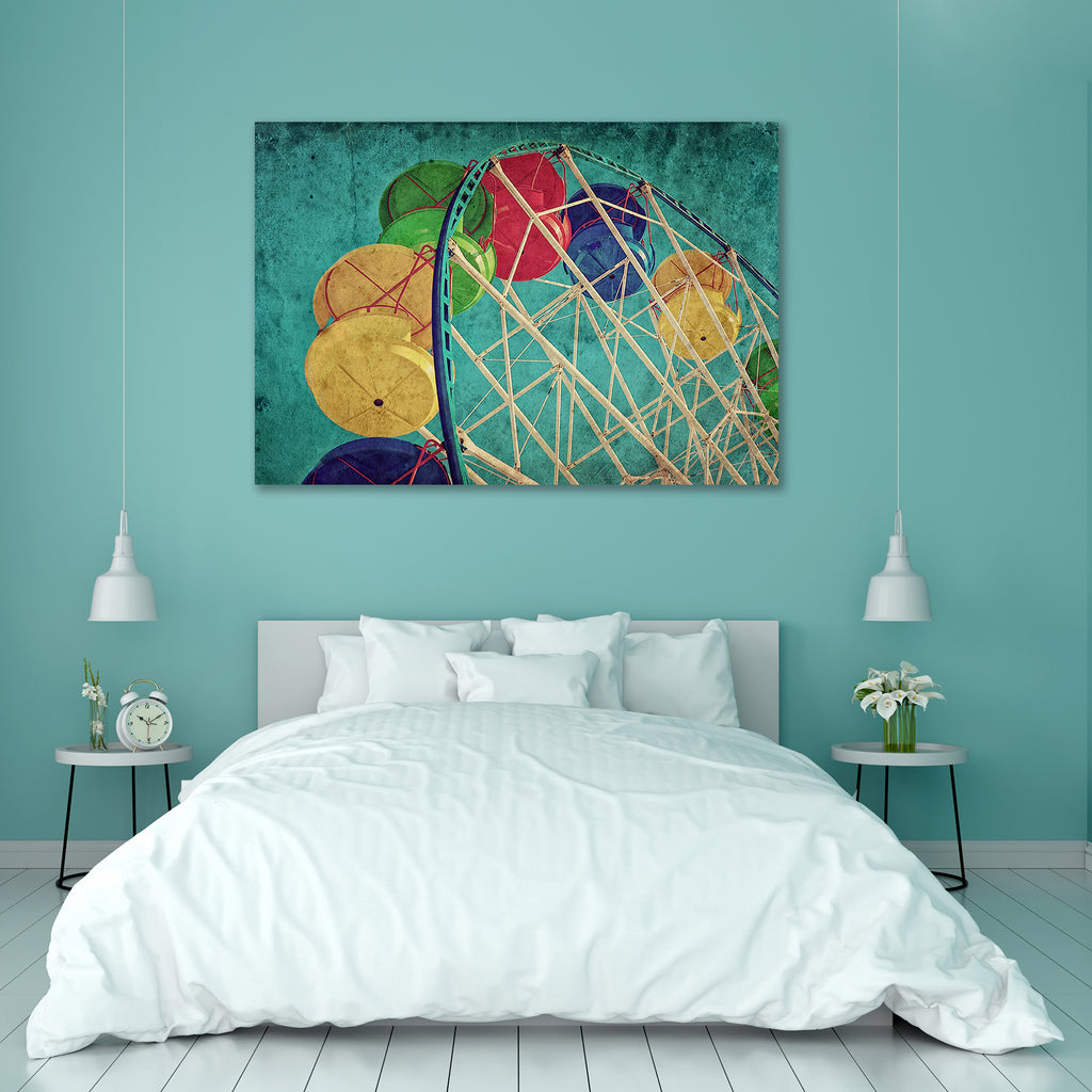 Colorful Ferris Wheel Peel & Stick Vinyl Wall Sticker-Laminated Wall Stickers-ART_VN_UN-IC 5006681 IC 5006681, Abstract Expressionism, Abstracts, Ancient, Art and Paintings, Automobiles, Circle, Decorative, Entertainment, Festivals, Festivals and Occasions, Festive, Historical, Holidays, Medieval, Retro, Semi Abstract, Transportation, Travel, Vehicles, Vintage, colorful, ferris, wheel, peel, stick, vinyl, wall, sticker, abstract, activity, aged, amusement, antique, art, artistic, artwork, background, blue, 