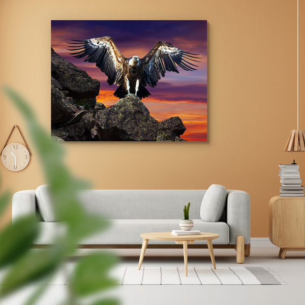 Condor Sitting On Stone Peel & Stick Vinyl Wall Sticker-Laminated Wall Stickers-ART_VN_UN-IC 5006750 IC 5006750, Animals, Birds, Marble and Stone, Nature, Scenic, Sunsets, Wildlife, condor, sitting, on, stone, peel, stick, vinyl, wall, sticker, for, home, decoration, active, animal, bird, cloudy, dawn, dramatic, eagle, falcon, feather, feathers, flight, fly, flying, freedom, full, length, griffin, griffon, orientation, predator, rising, scavenger, serious, sky, sunset, vulture, wild, wing, wings, wingspan, 