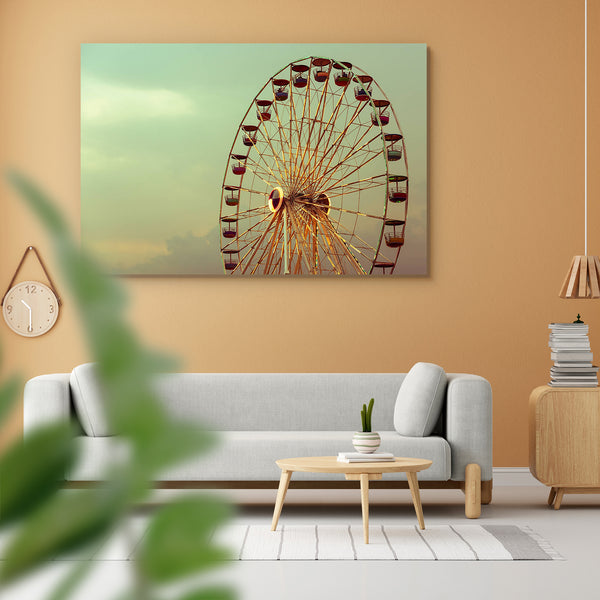 Vintage Ferris Wheel At Amusement Park Peel & Stick Vinyl Wall Sticker-Laminated Wall Stickers-ART_VN_UN-IC 5006772 IC 5006772, Abstract Expressionism, Abstracts, Ancient, Art and Paintings, Automobiles, Books, Circle, Decorative, Entertainment, Festivals, Festivals and Occasions, Festive, Historical, Holidays, Love, Medieval, Romance, Semi Abstract, Transportation, Travel, Vehicles, Vintage, Wedding, ferris, wheel, at, amusement, park, peel, stick, vinyl, wall, sticker, for, home, decoration, abstract, ann