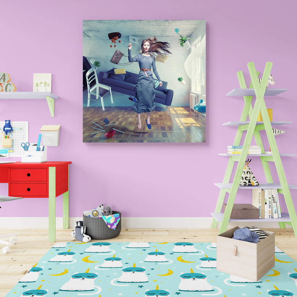 Lady Fly in Zero Gravity Room D3 Peel & Stick Vinyl Wall Sticker-Laminated Wall Stickers-ART_VN_UN-IC 5006777 IC 5006777, Abstract Expressionism, Abstracts, Art and Paintings, People, Semi Abstract, Signs, Signs and Symbols, lady, fly, in, zero, gravity, room, d3, peel, stick, vinyl, wall, sticker, creative, concept, furniture, crazy, sofa, design, concepts, abstract, apartment, art, beautiful, beauty, chair, decoration, female, fine, flat, flight, funny, girl, hair, inside, interior, lifestyle, object, per