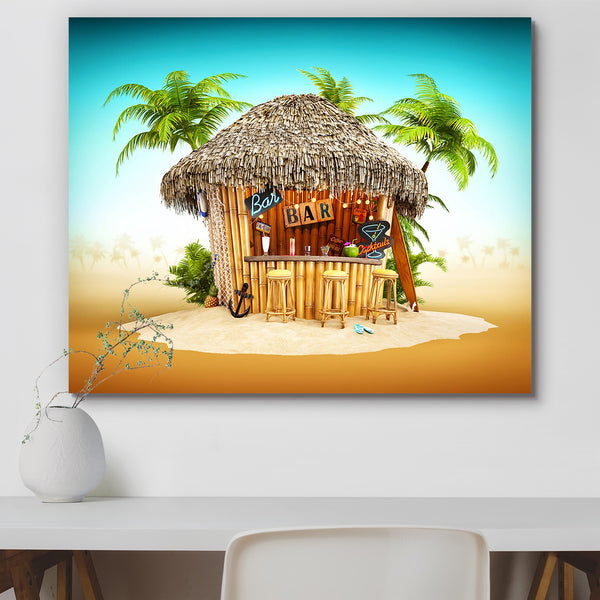 Bamboo Tropical Bar On A Pile Of Sand Peel & Stick Vinyl Wall Sticker-Laminated Wall Stickers-ART_VN_UN-IC 5006778 IC 5006778, Art and Paintings, Automobiles, Fruit and Vegetable, Fruits, Holidays, Illustrations, Nature, Scenic, Transportation, Travel, Tropical, Vehicles, bamboo, bar, on, a, pile, of, sand, peel, stick, vinyl, wall, sticker, for, home, decoration, beach, party, paradise, summer, background, art, beautiful, blue, bungalow, cafe, cocktail, cocktails, coconut, concept, creative, dream, drink, 
