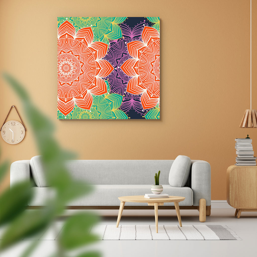 Ornament Mandala Peel & Stick Vinyl Wall Sticker-Laminated Wall Stickers-ART_VN_UN-IC 5006797 IC 5006797, Abstract Expressionism, Abstracts, Allah, Ancient, Arabic, Art and Paintings, Botanical, Circle, Culture, Drawing, Ethnic, Floral, Flowers, Geometric, Geometric Abstraction, Historical, Illustrations, Indian, Islam, Mandala, Medieval, Nature, Patterns, Retro, Semi Abstract, Signs, Signs and Symbols, Symbols, Traditional, Tribal, Vintage, Wedding, World Culture, ornament, peel, stick, vinyl, wall, sticke