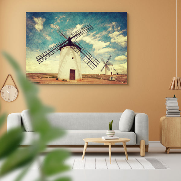 Medieval Windmills at Castilla La Mancha, Spain Peel & Stick Vinyl Wall Sticker-Laminated Wall Stickers-ART_VN_UN-IC 5006822 IC 5006822, Ancient, Art and Paintings, Automobiles, Black and White, Culture, Ethnic, Historical, Landmarks, Landscapes, Medieval, Panorama, Places, Retro, Rural, Scenic, Spanish, Traditional, Transportation, Travel, Tribal, Vehicles, Vintage, White, World Culture, windmills, at, castilla, la, mancha, spain, peel, stick, vinyl, wall, sticker, for, home, decoration, aged, agriculture,