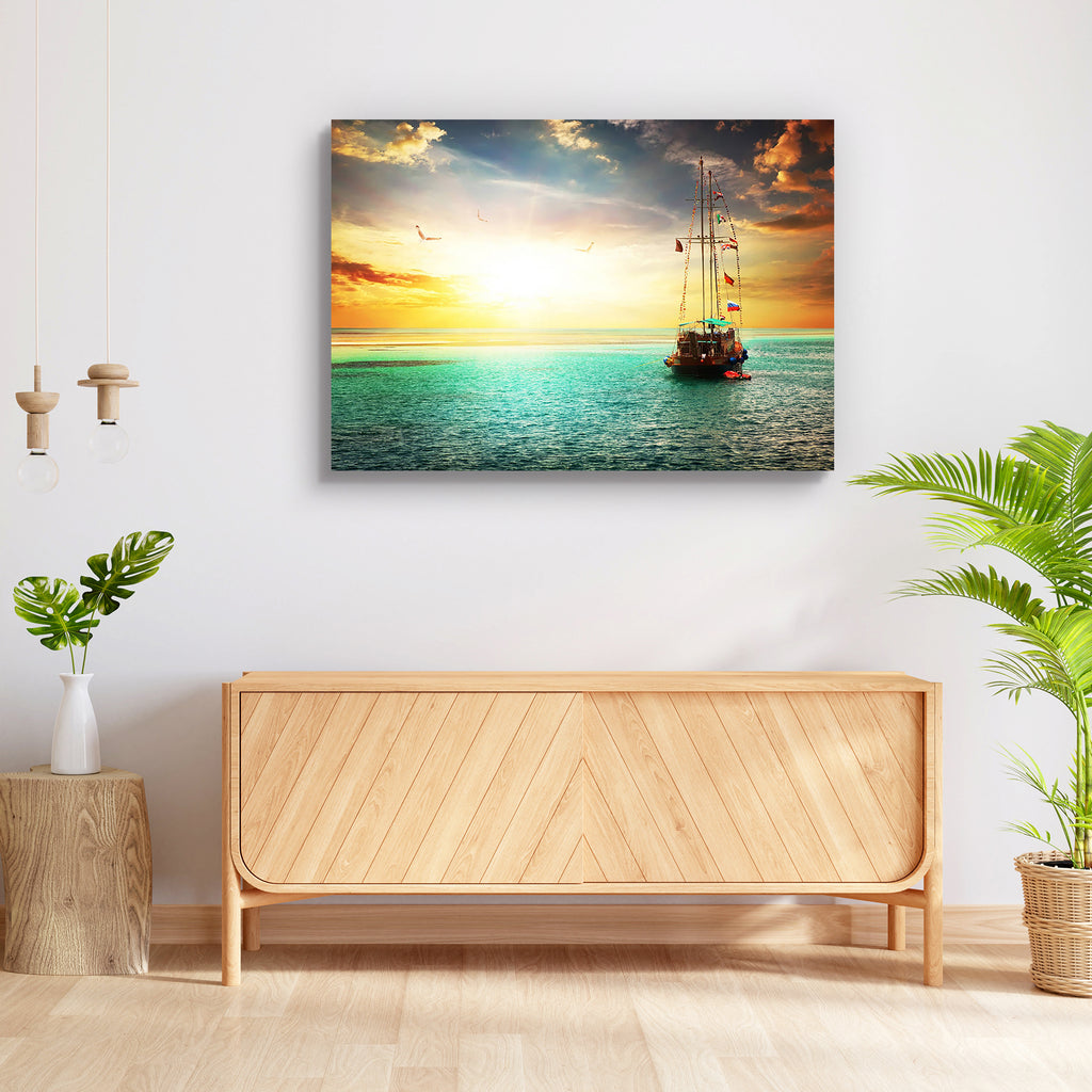 Yacht In The Sea Peel & Stick Vinyl Wall Sticker-Laminated Wall Stickers-ART_VN_UN-IC 5006828 IC 5006828, Automobiles, Birds, Boats, Eygptian, Flags, Holidays, Nature, Nautical, Scenic, Sports, Sunrises, Sunsets, Transportation, Travel, Vehicles, yacht, in, the, sea, peel, stick, vinyl, wall, sticker, sailboat, ocean, luxury, lifestyle, sailing, adventure, bird, blue, boat, clouds, cruise, day, deck, egypt, flag, freedom, holiday, horizon, leisure, marine, motion, navigate, relax, romantic, sail, shine, shi