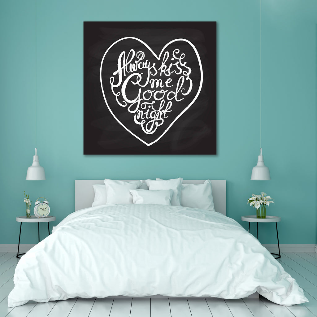 Always Kiss Me Goodnight Quote Peel & Stick Vinyl Wall Sticker-Laminated Wall Stickers-ART_VN_UN-IC 5006834 IC 5006834, Art and Paintings, Calligraphy, Digital, Digital Art, Graphic, Hand Drawn, Hearts, Illustrations, Inspirational, Love, Motivation, Motivational, Quotes, Romance, Signs, Signs and Symbols, Sketches, Text, Typography, Wedding, always, kiss, me, goodnight, quote, peel, stick, vinyl, wall, sticker, card, date, day, decor, decoration, design, enjoy, expression, february, font, fun, greeting, ha