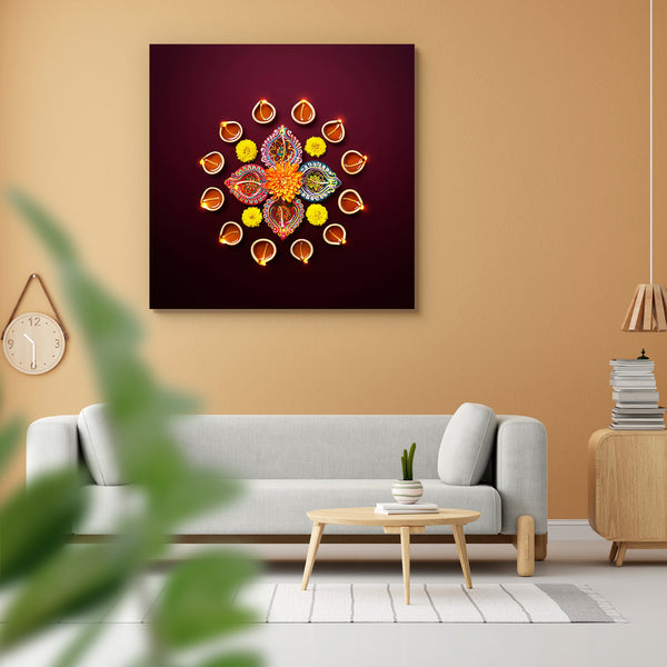 Colorful Diwali Diya Lamps Peel & Stick Vinyl Wall Sticker-Laminated Wall Stickers-ART_VN_UN-IC 5006835 IC 5006835, Botanical, Culture, Ethnic, Festivals, Festivals and Occasions, Festive, Floral, Flowers, Hinduism, Holidays, Indian, Nature, Religion, Religious, Space, Tamil, Traditional, Tribal, World Culture, colorful, diwali, diya, lamps, peel, stick, vinyl, wall, sticker, for, home, decoration, deepavali, india, background, festival, of, lights, celebration, bright, celebrate, clean, copy, cultural, dar