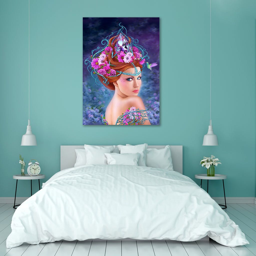 Portrait of Woman D5 Peel & Stick Vinyl Wall Sticker-Laminated Wall Stickers-ART_VN_UN-IC 5006858 IC 5006858, Botanical, Fantasy, Fashion, Floral, Flowers, Individuals, Nature, Portraits, portrait, of, woman, d5, peel, stick, vinyl, wall, sticker, artzfolio, wall sticker, wall stickers, wallpaper sticker, wall stickers for bedroom, wall decoration items for bedroom, wall decor for bedroom, wall stickers for hall, wall stickers for living room, vinyl stickers for wall, vinyl stickers for furniture, wall deca