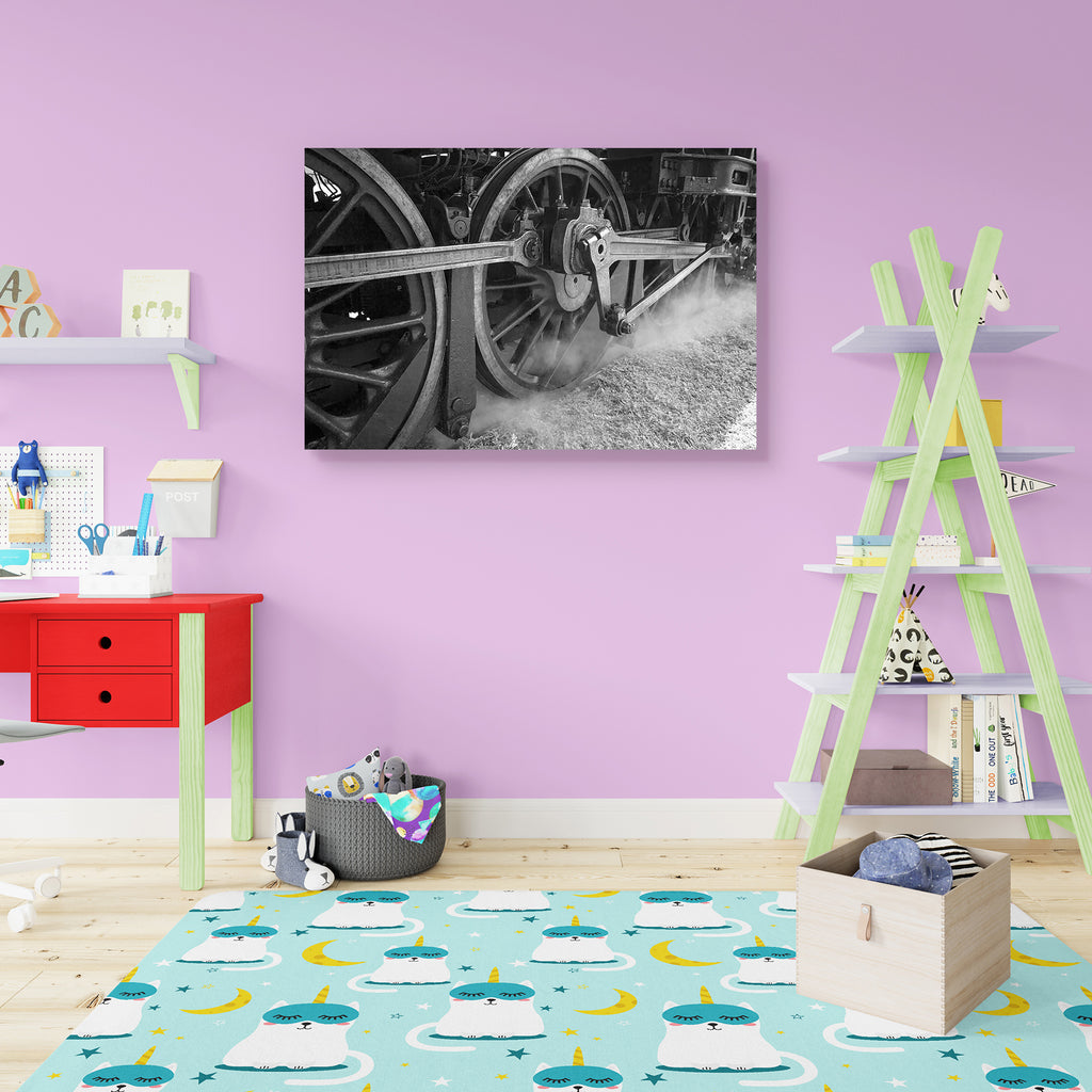 Iron Wheels of Stream Engine Peel & Stick Vinyl Wall Sticker-Laminated Wall Stickers-ART_VN_UN-IC 5006903 IC 5006903, Ancient, Art and Paintings, Automobiles, Black, Black and White, Historical, Medieval, Perspective, Retro, Sports, Transportation, Travel, Vehicles, Vintage, White, Metallic, iron, wheels, of, stream, engine, peel, stick, vinyl, wall, sticker, antique, burned, classic, drive, equipment, heavy, history, industrial, industry, land, light, lock, locomotive, machine, metal, nuts, old, outdoor, p