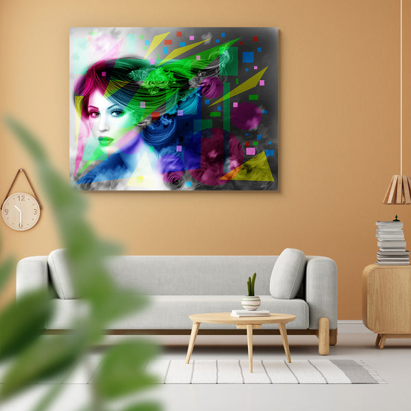 Abstract Woman Peel & Stick Vinyl Wall Sticker-Laminated Wall Stickers-ART_VN_UN-IC 5006908 IC 5006908, Abstract Expressionism, Abstracts, Botanical, Fantasy, Floral, Flowers, Illustrations, Nature, Semi Abstract, abstract, woman, peel, stick, vinyl, wall, sticker, for, home, decoration, illustration, beautiful, purple, hairstyle, artzfolio, wall sticker, wall stickers, wallpaper sticker, wall stickers for bedroom, wall decoration items for bedroom, wall decor for bedroom, wall stickers for hall, wall stick