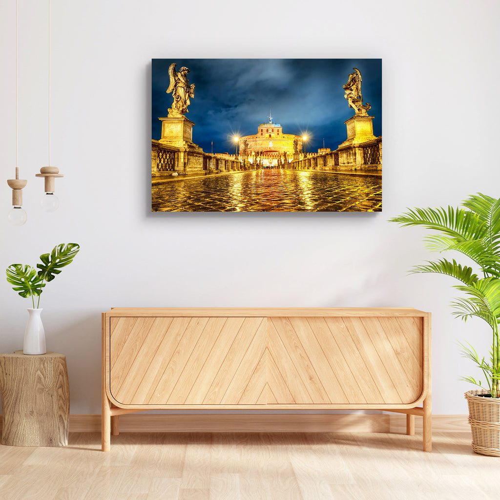 Castel San Angelo in Angelo, Rome, Italy, at Night Peel & Stick Vinyl Wall Sticker-Laminated Wall Stickers-ART_VN_UN-IC 5006952 IC 5006952, Ancient, Architecture, Cities, City Views, Culture, Ethnic, God Ram, Hinduism, Historical, Icons, Italian, Landmarks, Marble, Marble and Stone, Medieval, Panorama, Places, Religion, Religious, Skylines, Traditional, Tribal, Vintage, World Culture, castel, san, angelo, in, rome, italy, at, night, peel, stick, vinyl, wall, sticker, angel, arches, bridge, buildings, capita