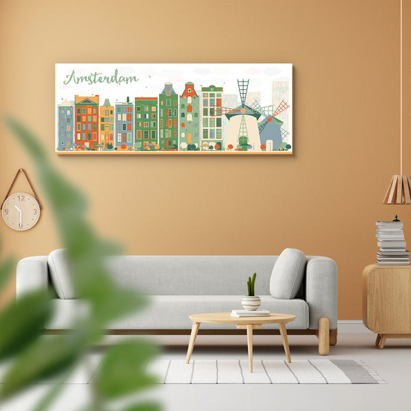 Amsterdam City Skyline, The Netherlands Peel & Stick Vinyl Wall Sticker-Laminated Wall Stickers-ART_VN_UN-IC 5006980 IC 5006980, Abstract Expressionism, Abstracts, Architecture, Automobiles, Black and White, Business, Cities, City Views, Digital, Digital Art, God Ram, Graphic, Hinduism, Illustrations, Landmarks, Landscapes, Modern Art, Panorama, Places, Scenic, Semi Abstract, Skylines, Transportation, Travel, Urban, Vehicles, White, amsterdam, city, skyline, the, netherlands, peel, stick, vinyl, wall, stick