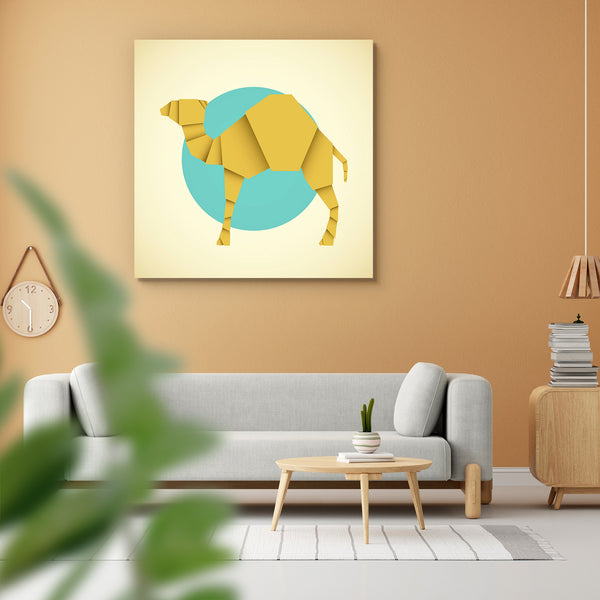 Origami Camel Peel & Stick Vinyl Wall Sticker-Laminated Wall Stickers-ART_VN_UN-IC 5007005 IC 5007005, Animals, Art and Paintings, Decorative, Signs, Signs and Symbols, Wildlife, origami, camel, peel, stick, vinyl, wall, sticker, for, home, decoration, animal, art, artistic, camels, creative, decor, decorations, design, designs, fold, folded, handmade, mammal, mammals, paper, papers, wild, work, working, artzfolio, wall sticker, wall stickers, wallpaper sticker, wall stickers for bedroom, wall decoration it