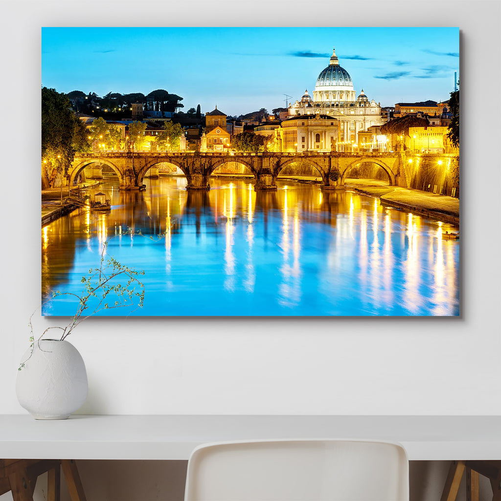 St. Peter Basilica & Ponte Sant Angelo, Rome Italy Peel & Stick Vinyl Wall Sticker-Laminated Wall Stickers-ART_VN_UN-IC 5007010 IC 5007010, Ancient, Architecture, Automobiles, Cities, City Views, God Ram, Hinduism, Historical, Italian, Landmarks, Medieval, Panorama, Places, Religion, Religious, Skylines, Transportation, Travel, Urban, Vehicles, Vintage, st., peter, basilica, ponte, sant, angelo, rome, italy, peel, stick, vinyl, wall, sticker, angel, attraction, bridge, building, capital, cathedral, catholic