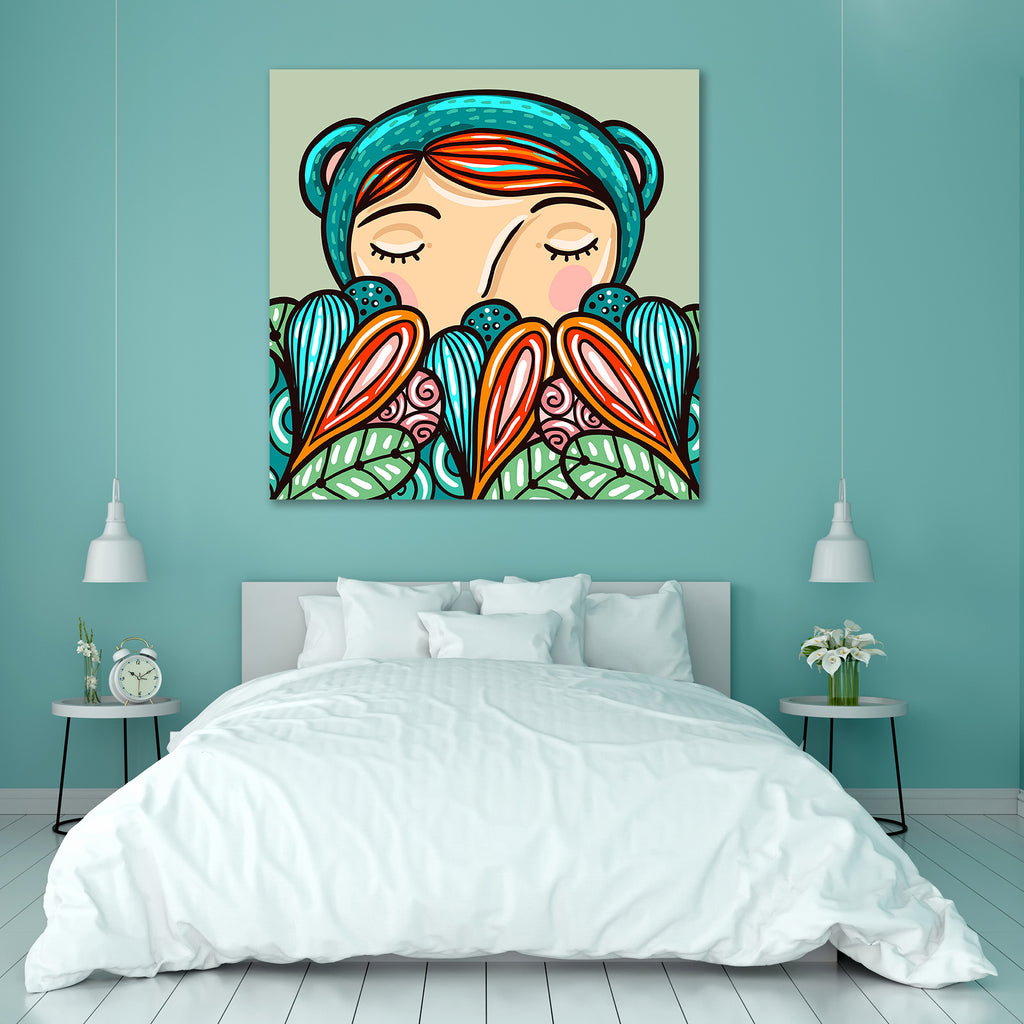 Cute Little Girl Hiding & Dreaming Peel & Stick Vinyl Wall Sticker-Laminated Wall Stickers-ART_VN_UN-IC 5007023 IC 5007023, Abstract Expressionism, Abstracts, Animated Cartoons, Art and Paintings, Baby, Caricature, Cartoons, Children, Fashion, Icons, Illustrations, Individuals, Kids, People, Portraits, Semi Abstract, Signs, Signs and Symbols, cute, little, girl, hiding, dreaming, peel, stick, vinyl, wall, sticker, abstract, art, bear, beautiful, beauty, blue, cartoon, character, child, closed, color, design