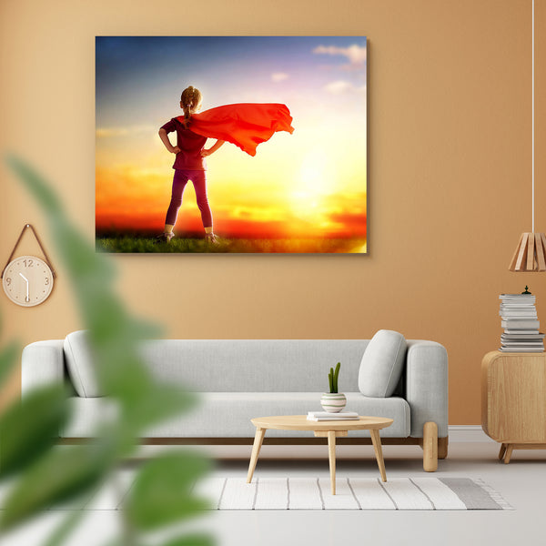 Little Child Girl Plays Superhero D1 Peel & Stick Vinyl Wall Sticker-Laminated Wall Stickers-ART_VN_UN-IC 5007029 IC 5007029, Baby, Children, Futurism, Holidays, Inspirational, Kids, Motivation, Motivational, People, Space, Sports, Sunsets, Superheroes, little, child, girl, plays, superhero, d1, peel, stick, vinyl, wall, sticker, for, home, decoration, power, hero, super, kid, dreams, active, beautiful, childhood, concept, copy, costume, dream, female, feminism, fight, flying, freedom, fun, future, game, ha