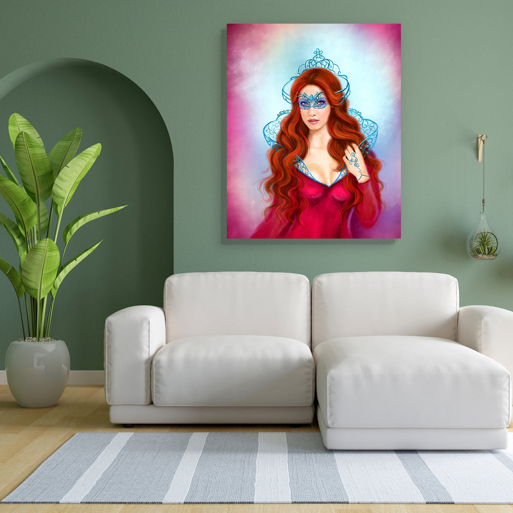 Snow Queen In Mask Peel & Stick Vinyl Wall Sticker-Laminated Wall Stickers-ART_VN_UN-IC 5007048 IC 5007048, Fantasy, Illustrations, snow, queen, in, mask, peel, stick, vinyl, wall, sticker, winter, woman, beautiful, mask., illustration, artzfolio, wall sticker, wall stickers, wallpaper sticker, wall stickers for bedroom, wall decoration items for bedroom, wall decor for bedroom, wall stickers for hall, wall stickers for living room, vinyl stickers for wall, vinyl stickers for furniture, wall decal, wall sti