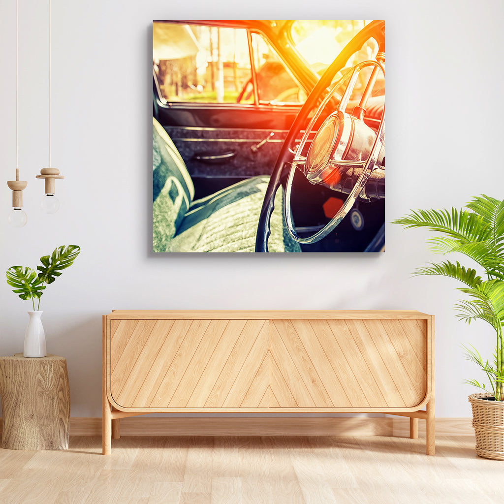 Interior Photo of a Classic Vintage Car Peel & Stick Vinyl Wall Sticker-Laminated Wall Stickers-ART_VN_UN-IC 5007052 IC 5007052, American, Automobiles, Cars, Retro, Signs, Signs and Symbols, Sports, Transportation, Travel, Vehicles, Vintage, Metallic, interior, photo, of, a, classic, car, peel, stick, vinyl, wall, sticker, antique, auto, automobile, chrome, classical, close, up, control, dashboard, design, gauges, gear, grill, handle, knob, leather, luxury, metal, old, timer, outdoors, outside, red, shine, 