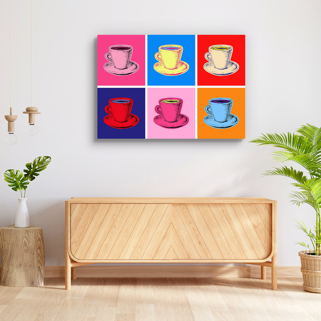 Mugs Pop Art Peel & Stick Vinyl Wall Sticker-Laminated Wall Stickers-ART_VN_UN-IC 5007078 IC 5007078, Abstract Expressionism, Abstracts, Ancient, Art and Paintings, Historical, Illustrations, Medieval, Modern Art, Paintings, Pop Art, Semi Abstract, Signs, Signs and Symbols, Sketches, Vintage, mugs, pop, art, peel, stick, vinyl, wall, sticker, coffee, modern, andy, warhol, contemporary, abstract, background, cafeteria, card, cup, mug, shop, color, colored, colorful, of, design, draw, drink, espresso, hot, il