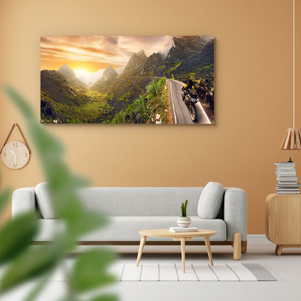 Mountain View Landscape with Motorcyclist Peel & Stick Vinyl Wall Sticker-Laminated Wall Stickers-ART_VN_UN-IC 5007111 IC 5007111, Automobiles, Bikes, Digital, Digital Art, Graphic, Landscapes, Mountains, Nature, Scenic, Sports, Transportation, Travel, Vehicles, mountain, view, landscape, with, motorcyclist, peel, stick, vinyl, wall, sticker, for, home, decoration, action, active, activities, adventure, asphalt, bike, biker, blur, cruise, cycle, drive, driver, driving, extreme, freedom, helmet, journey, lan