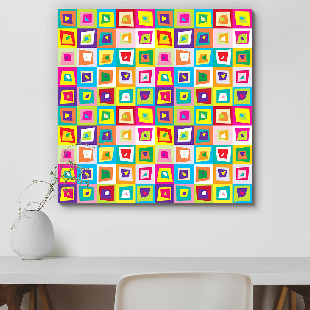 Distorted Colorful Squares Peel & Stick Vinyl Wall Sticker-Laminated Wall Stickers-ART_VN_UN-IC 5007117 IC 5007117, Abstract Expressionism, Abstracts, Art and Paintings, Black and White, Decorative, Geometric, Geometric Abstraction, Hipster, Illustrations, Modern Art, Patterns, Retro, Semi Abstract, Signs, Signs and Symbols, White, distorted, colorful, squares, peel, stick, vinyl, wall, sticker, abstract, art, backdrop, background, bright, color, design, element, fabric, illustration, modern, pattern, repea