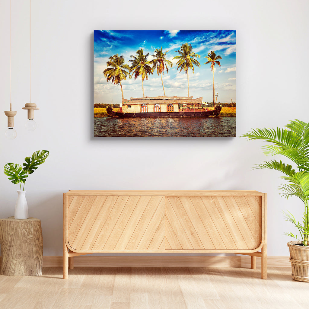 Houseboat On Kerala Backwaters, India D1 Peel & Stick Vinyl Wall Sticker-Laminated Wall Stickers-ART_VN_UN-IC 5007129 IC 5007129, Ancient, Asian, Automobiles, Boats, Culture, Ethnic, Hipster, Historical, Indian, Landscapes, Medieval, Nautical, Retro, Scenic, Sports, Sunsets, Traditional, Transportation, Travel, Tribal, Tropical, Vehicles, Vintage, World Culture, houseboat, on, kerala, backwaters, india, d1, peel, stick, vinyl, wall, sticker, asia, attraction, backwater, boat, canal, cruise, day, faded, ferr
