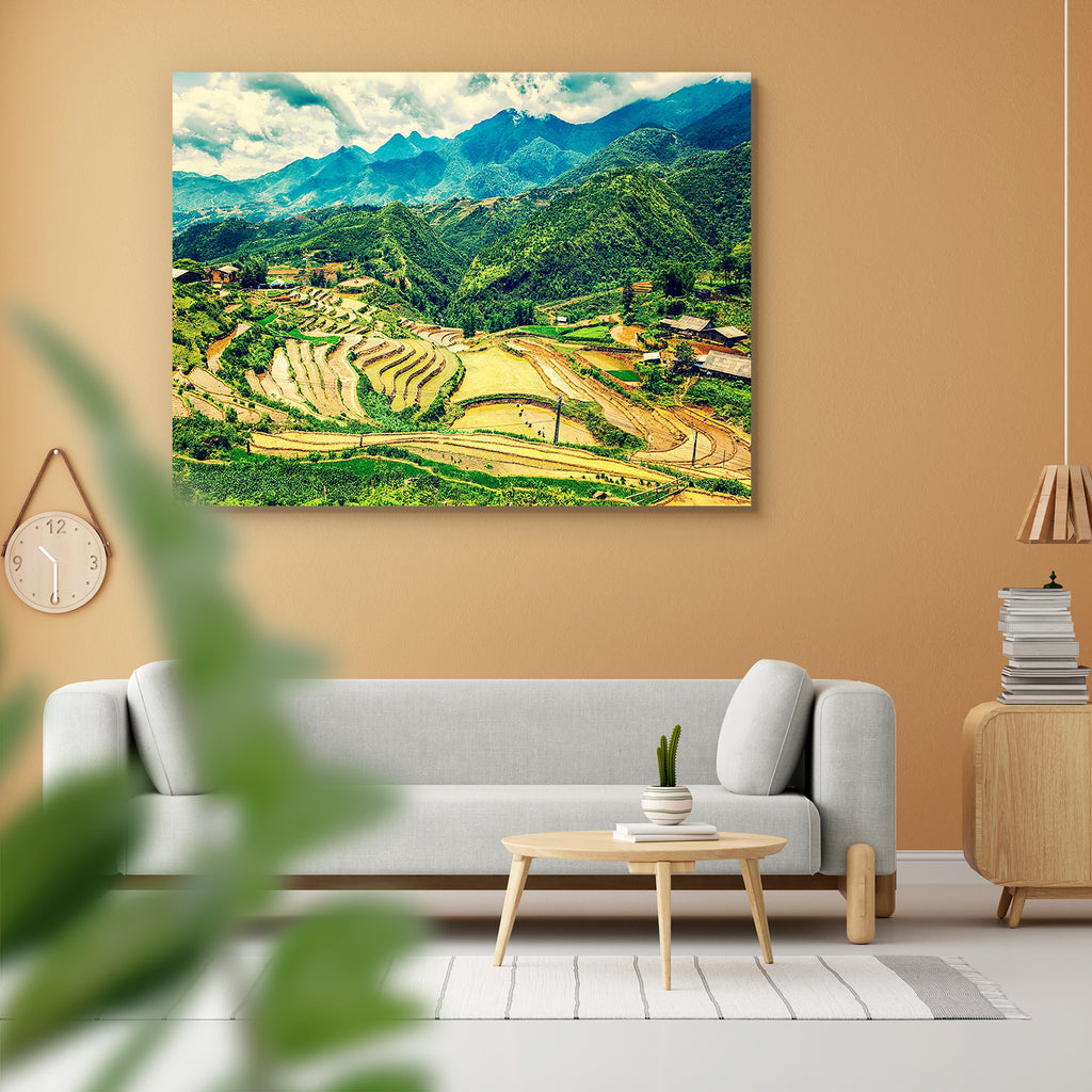 Rice Paddy Fields, Near Sapa, Vietnam Peel & Stick Vinyl Wall Sticker-Laminated Wall Stickers-ART_VN_UN-IC 5007130 IC 5007130, Ancient, Asian, Automobiles, Culture, Ethnic, Hipster, Historical, Landscapes, Medieval, Mountains, Retro, Scenic, Traditional, Transportation, Travel, Tribal, Vehicles, Vietnamese, Vintage, World Culture, rice, paddy, fields, near, sapa, vietnam, peel, stick, vinyl, wall, sticker, agriculture, agronomy, asia, crop, crops, cross, process, faded, field, grains, hills, land, landscape