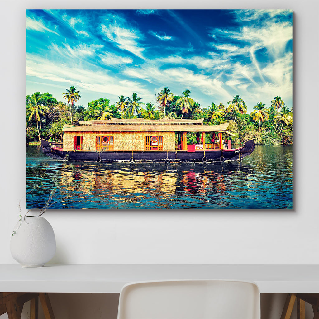 Houseboat On Kerala Backwaters, India D2 Peel & Stick Vinyl Wall Sticker-Laminated Wall Stickers-ART_VN_UN-IC 5007131 IC 5007131, Ancient, Asian, Automobiles, Boats, Culture, Ethnic, Hipster, Historical, Indian, Landscapes, Medieval, Nautical, Retro, Scenic, Sports, Sunsets, Traditional, Transportation, Travel, Tribal, Tropical, Vehicles, Vintage, World Culture, houseboat, on, kerala, backwaters, india, d2, peel, stick, vinyl, wall, sticker, asia, attraction, backwater, banner, boat, canal, cruise, day, fad