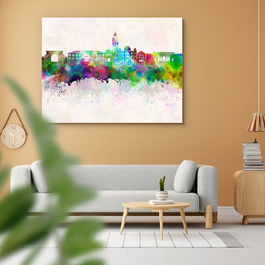 Marrakesh, western Morocco Peel & Stick Vinyl Wall Sticker-Laminated Wall Stickers-ART_VN_UN-IC 5007138 IC 5007138, Abstract Expressionism, Abstracts, Architecture, Art and Paintings, Cities, City Views, Illustrations, Landmarks, Moroccan, Panorama, Places, Semi Abstract, Skylines, Splatter, Watercolour, marrakesh, western, morocco, peel, stick, vinyl, wall, sticker, abstract, art, background, bright, cityscape, color, colorful, creativity, europe, grunge, illustration, landmark, marrakech, monuments, paint
