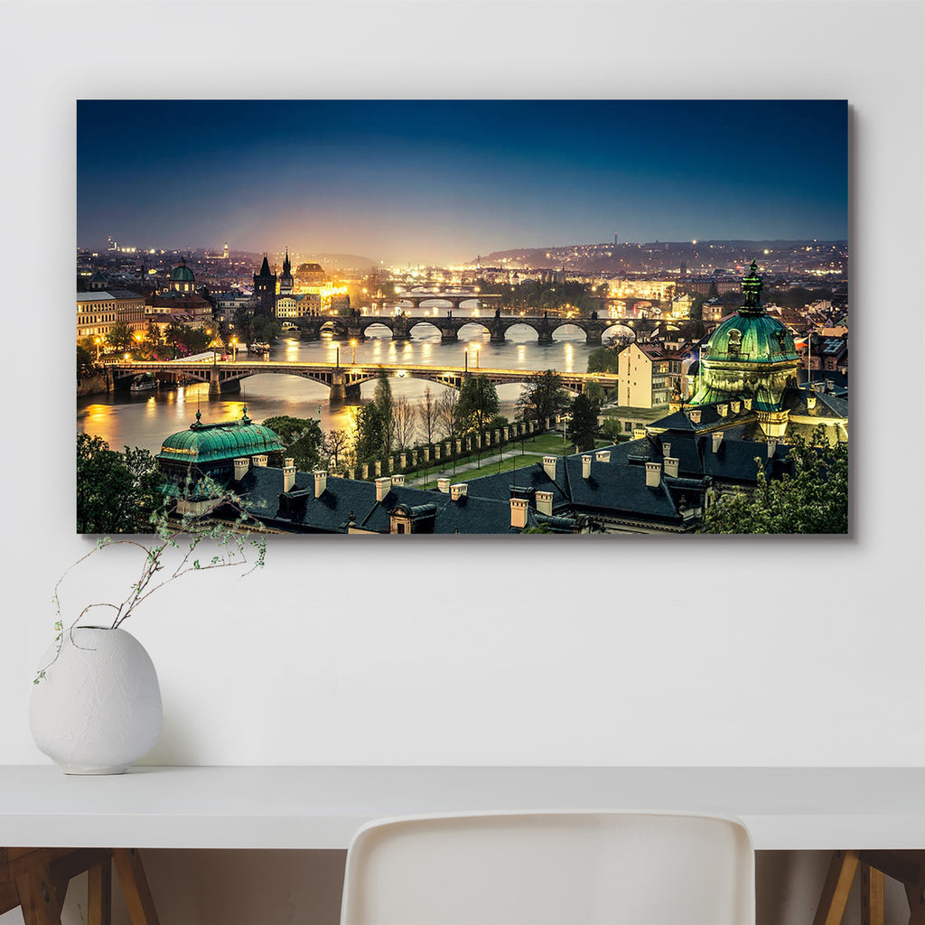 The Skyline Of Prague At Night, Czech Republic Peel & Stick Vinyl Wall Sticker-Laminated Wall Stickers-ART_VN_UN-IC 5007146 IC 5007146, Ancient, Architecture, Automobiles, Cities, City Views, Culture, Ethnic, Medieval, People, Skylines, Traditional, Transportation, Travel, Tribal, Vehicles, Vintage, World Culture, the, skyline, of, prague, at, night, czech, republic, peel, stick, vinyl, wall, sticker, bridge, capital, central, europe, charles, city, cityscape, dusk, eastern, famous, place, high, angle, view