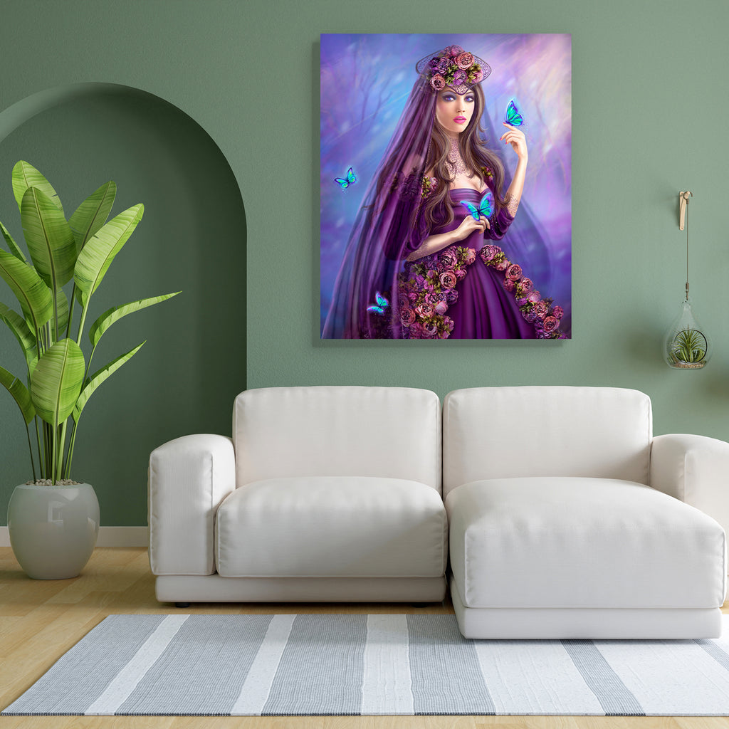 Woman Fairy & Butterflies Peel & Stick Vinyl Wall Sticker-Laminated Wall Stickers-ART_VN_UN-IC 5007147 IC 5007147, Fantasy, Illustrations, woman, fairy, butterflies, peel, stick, vinyl, wall, sticker, beautiful, blue, butterflies., illustration, artzfolio, wall sticker, wall stickers, wallpaper sticker, wall stickers for bedroom, wall decoration items for bedroom, wall decor for bedroom, wall stickers for hall, wall stickers for living room, vinyl stickers for wall, vinyl stickers for furniture, wall decal,