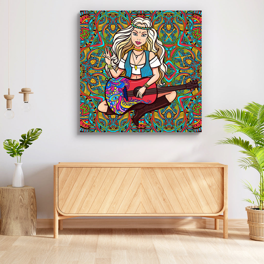Hippie Girl D1 Peel & Stick Vinyl Wall Sticker-Laminated Wall Stickers-ART_VN_UN-IC 5007160 IC 5007160, 70s, Animated Cartoons, Botanical, Caricature, Cars, Cartoons, Culture, Ethnic, Fashion, Floral, Flowers, Illustrations, Love, Music, Music and Dance, Music and Musical Instruments, Nature, Patterns, Retro, Romance, Scenic, Signs, Signs and Symbols, Traditional, Tribal, World Culture, hippie, girl, d1, peel, stick, vinyl, wall, sticker, boho, car, cartoon, cute, emotions, design, pattern, field, flower, p