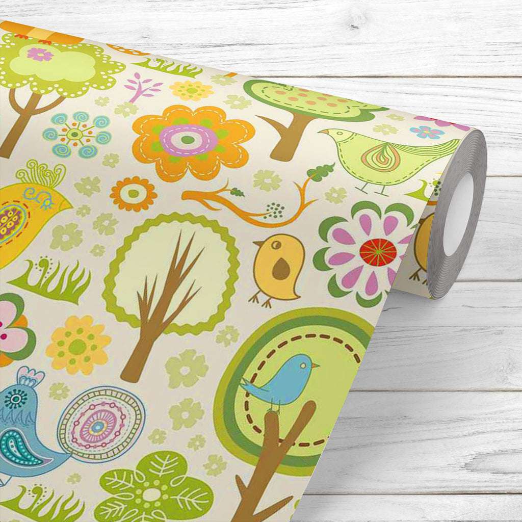 Chirpy Bird Wallpaper Roll-Wallpapers Peel & Stick-WAL_PA-IC 5007191 IC 5007191, Birds, Botanical, Floral, Flowers, Nature, Patterns, chirpy, bird, wallpaper, roll, seamless, pattern, artzfolio, wallpapers for bedroom, wall papers full sheet for living room, wallpapers for home, pvc wallpaper, peel stick wallpaper, wall paper, adhesive wallpaper, room wallpapers, wallpapers for walls, wallpaper for walls, wall papers, wallpapers, 3d wallpapers for walls waterproof, wallpaper for bedroom, wallpaper roll, 3d 