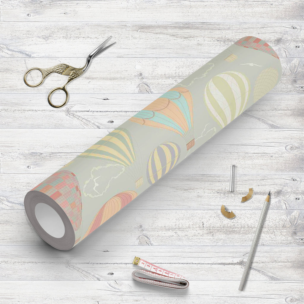 Air Balloons Wallpaper Roll - Wallpapers Peel & Stick - ArtzFolio.com