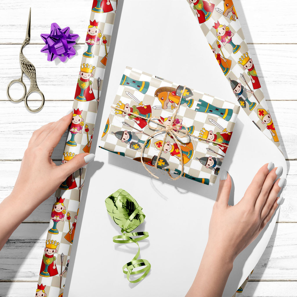 Cartoon Chess Art & Craft Gift Wrapping Paper-Wrapping Papers-WRP_PP-IC 5007214 IC 5007214, Animated Cartoons, Black, Black and White, Caricature, Cartoons, Comics, Illustrations, Patterns, Sports, White, Wooden, cartoon, chess, art, craft, gift, wrapping, paper, adorable, backdrop, background, battle, bishop, board, castle, collection, color, colorful, comic, competition, cute, decor, decoration, frame, game, group, horse, illustration, king, knight, leisure, master, move, pattern, pawn, piece, play, power