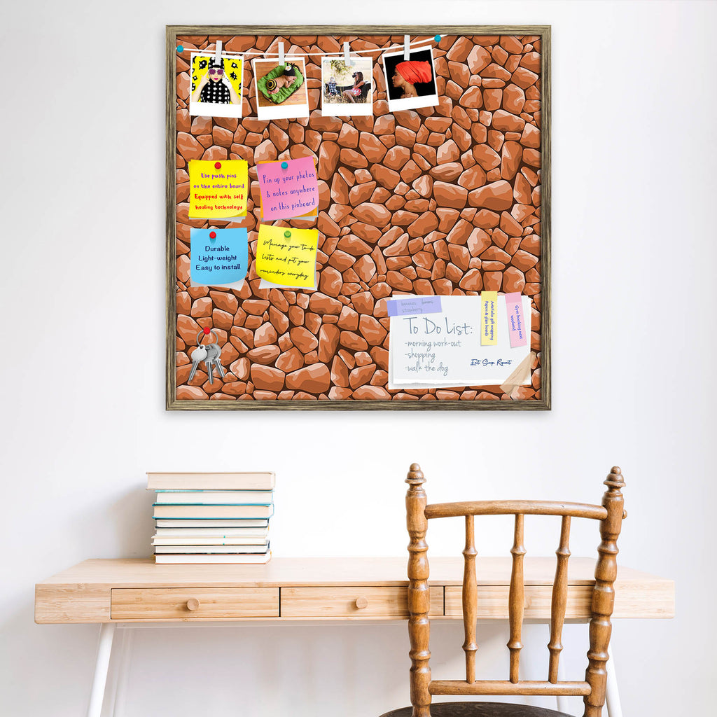 Abstract Décor Bulletin Board Notice Pin Board Soft Board | Framed - Bulletin Boards Framed - ArtzFolio.com