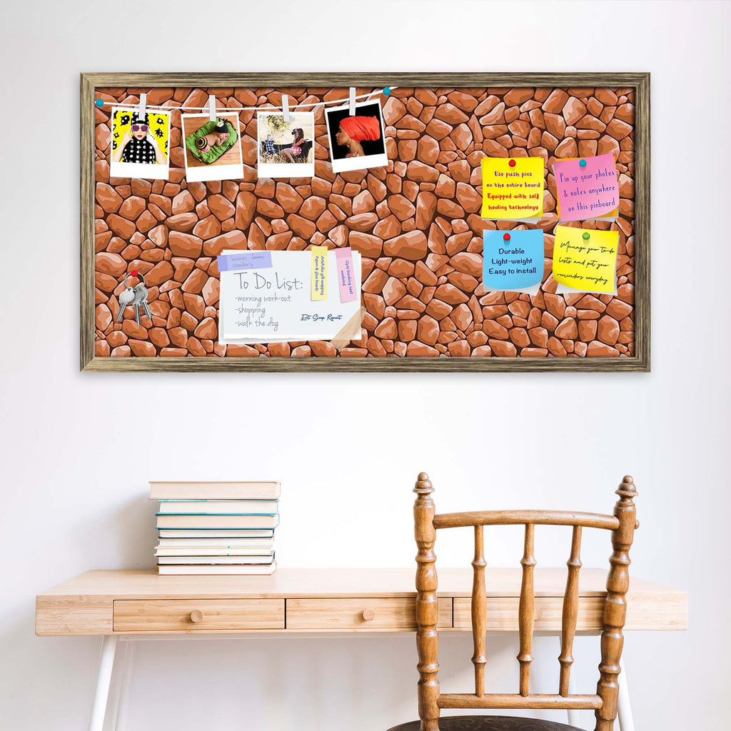 Abstract Décor Bulletin Board Notice Pin Board Soft Board | Framed - Bulletin Boards Framed - ArtzFolio.com