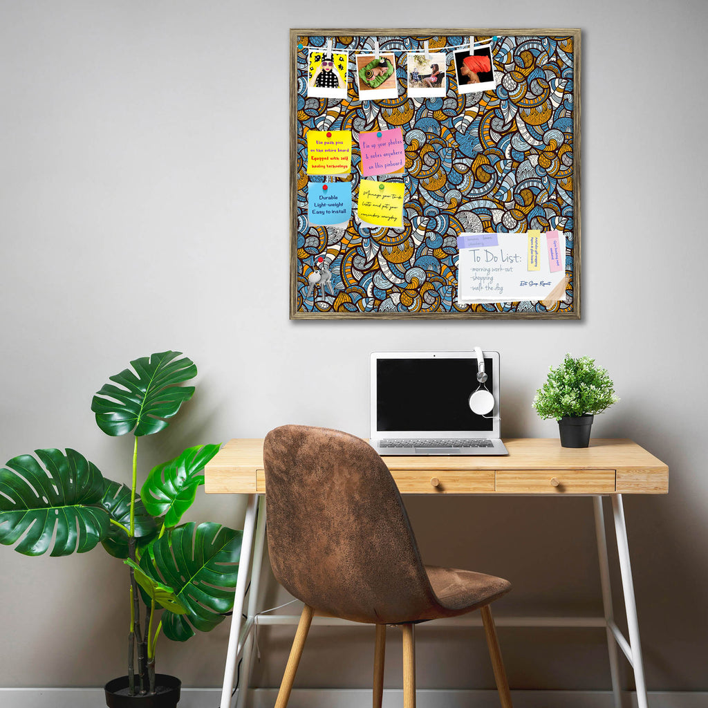 Ethnic Doodle Bulletin Board Notice Pin Board Soft Board | Framed-Bulletin Boards Framed-BLB_FR-IC 5007231 IC 5007231, Abstract Expressionism, Abstracts, African, Ancient, Art and Paintings, Asian, Botanical, Circle, Culture, Dots, Ethnic, Floral, Flowers, Geometric Abstraction, Hand Drawn, Historical, Illustrations, Medieval, Nature, Patterns, Scenic, Semi Abstract, Traditional, Tribal, Vintage, World Culture, doodle, bulletin, board, notice, pin, soft, framed, pattern, abstract, africa, muster, seamless, 