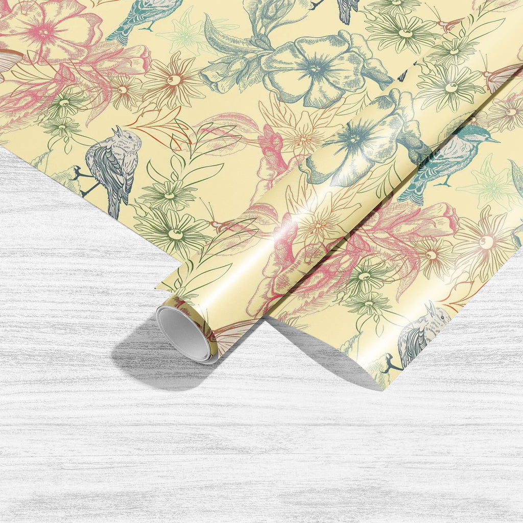 Spring Flowers D4 Art & Craft Gift Wrapping Paper-Wrapping Papers-WRP_PP-IC 5007251 IC 5007251, Abstract Expressionism, Abstracts, Ancient, Birds, Botanical, Decorative, Digital, Digital Art, Fashion, Floral, Flowers, Graphic, Historical, Illustrations, Medieval, Modern Art, Nature, Patterns, Retro, Scenic, Semi Abstract, Signs, Signs and Symbols, Sketches, Vintage, Wildlife, spring, d4, art, craft, gift, wrapping, paper, primavera, seamless, abstract, apple, flower, artistic, background, bird, bloom, blue,