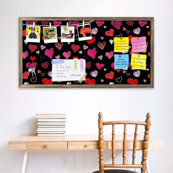 Love Heart Bulletin Board Notice Pin Board Soft Board | Framed-Bulletin Boards Framed-BLB_FR-IC 5007262 IC 5007262, Abstract Expressionism, Abstracts, Ancient, Art and Paintings, Black, Black and White, Culture, Ethnic, Hand Drawn, Hearts, Historical, Holidays, Icons, Illustrations, Love, Medieval, Modern Art, Patterns, Retro, Romance, Semi Abstract, Signs, Signs and Symbols, Sketches, Symbols, Traditional, Tribal, Vintage, Wedding, World Culture, heart, bulletin, board, notice, pin, vision, soft, combo, wi
