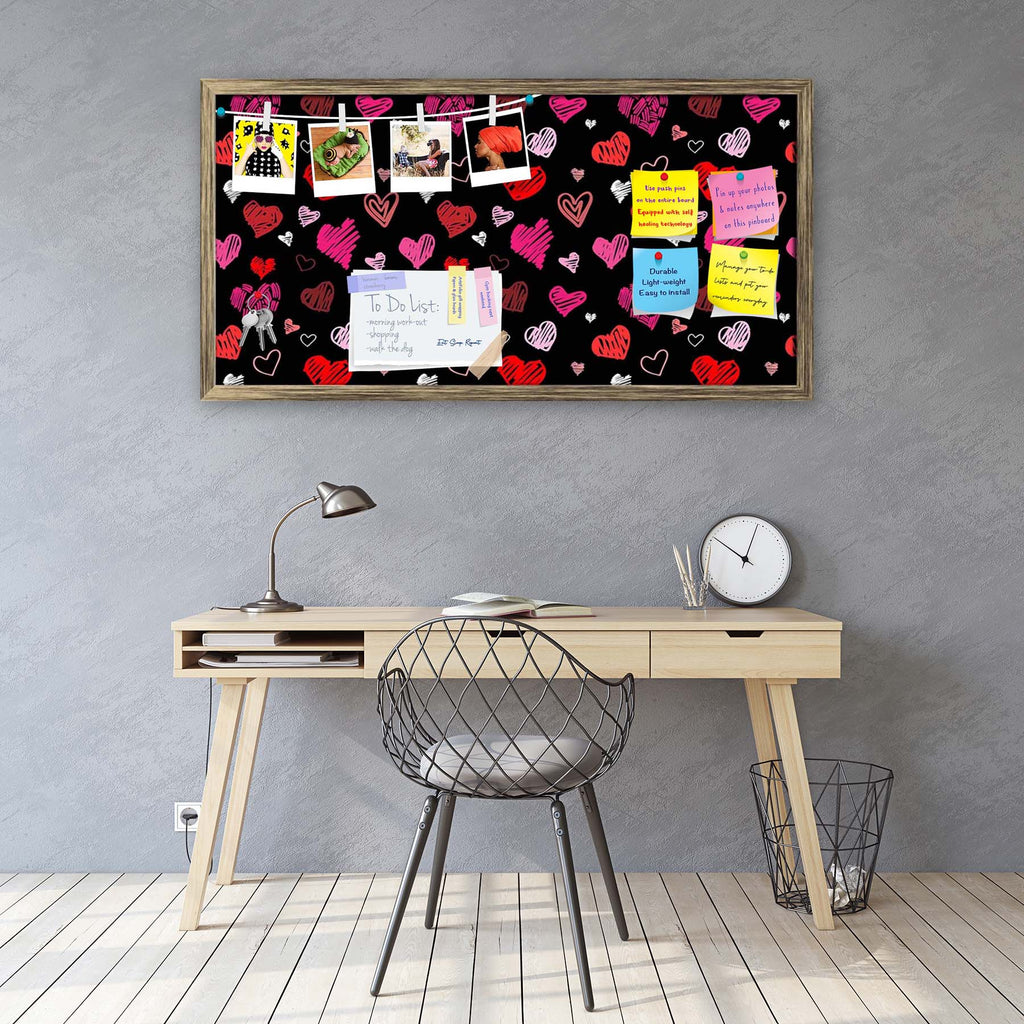 Love Heart Bulletin Board Notice Pin Board Soft Board | Framed-Bulletin Boards Framed-BLB_FR-IC 5007262 IC 5007262, Abstract Expressionism, Abstracts, Ancient, Art and Paintings, Black, Black and White, Culture, Ethnic, Hand Drawn, Hearts, Historical, Holidays, Icons, Illustrations, Love, Medieval, Modern Art, Patterns, Retro, Romance, Semi Abstract, Signs, Signs and Symbols, Sketches, Symbols, Traditional, Tribal, Vintage, Wedding, World Culture, heart, bulletin, board, notice, pin, soft, framed, pattern, 