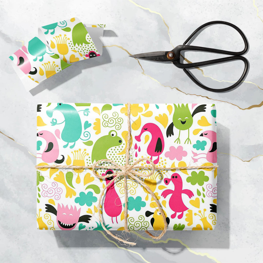 Monsters Art & Craft Gift Wrapping Paper-Wrapping Papers-WRP_PP-IC 5007282 IC 5007282, Animals, Animated Cartoons, Baby, Black and White, Caricature, Cartoons, Children, Comedy, Fantasy, Humor, Humour, Illustrations, Kids, Patterns, Signs, Signs and Symbols, Symbols, White, monsters, art, craft, gift, wrapping, paper, alien, amoeba, animal, background, bacterium, bizarre, cartoon, character, cheerful, child, collection, creature, cute, demon, design, dinosaur, doodle, dragon, drop, fabric, fun, funny, ghost