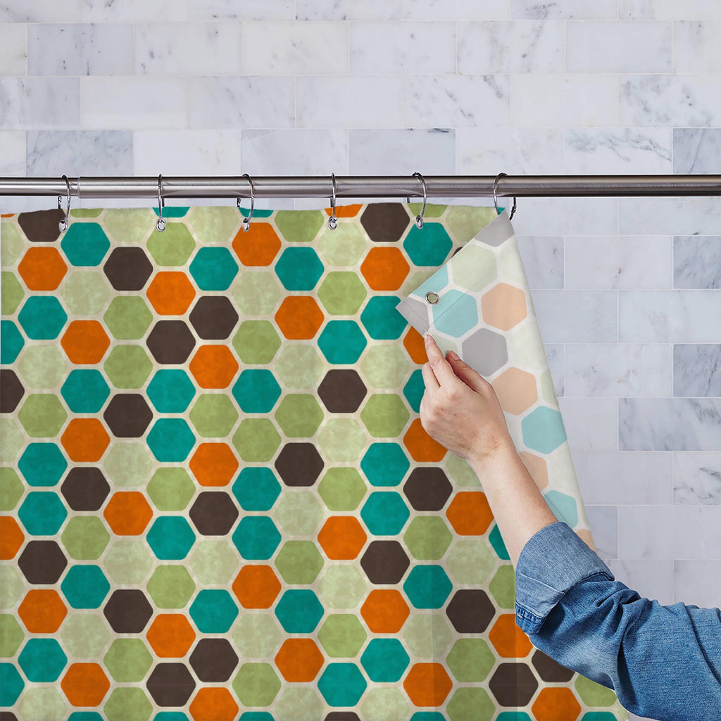 Retro Style D2 Washable Waterproof Shower Curtain-Shower Curtains-CUR_SH_EL-IC 5007289 IC 5007289, Abstract Expressionism, Abstracts, Ancient, Art and Paintings, Books, Circle, Decorative, Digital, Digital Art, Fashion, Geometric, Geometric Abstraction, Graphic, Historical, Illustrations, Medieval, Modern Art, Patterns, Retro, Semi Abstract, Signs, Signs and Symbols, Urban, Vintage, style, d2, washable, waterproof, shower, curtain, abstract, art, backdrop, background, color, colorful, cover, creative, decor