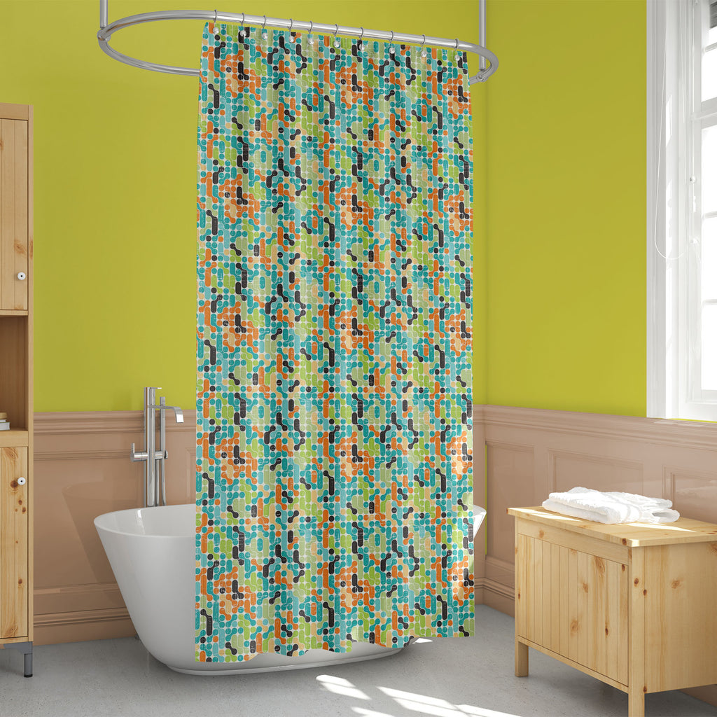 Retro Style D5 Washable Waterproof Shower Curtain-Shower Curtains-CUR_SH_EL-IC 5007292 IC 5007292, Abstract Expressionism, Abstracts, Ancient, Art and Paintings, Botanical, Circle, Decorative, Digital, Digital Art, Fashion, Floral, Flowers, Geometric, Geometric Abstraction, Graphic, Historical, Illustrations, Medieval, Modern Art, Nature, Patterns, Retro, Semi Abstract, Signs, Signs and Symbols, Vintage, style, d5, washable, waterproof, shower, curtain, abstract, art, artistic, backdrop, background, bright,