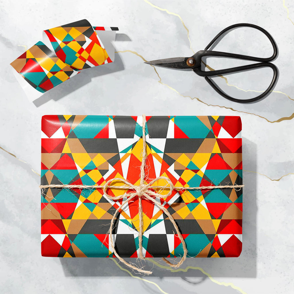 Tribal Art D1 Art & Craft Gift Wrapping Paper-Wrapping Papers-WRP_PP-IC 5007311 IC 5007311, Abstract Expressionism, Abstracts, Ancient, Art and Paintings, Culture, Decorative, Digital, Digital Art, Drawing, Ethnic, Fantasy, Fashion, Folk Art, Geometric, Geometric Abstraction, Graphic, Historical, Illustrations, Medieval, Mexican, Modern Art, Patterns, Retro, Semi Abstract, Signs, Signs and Symbols, Traditional, Tribal, Vintage, World Culture, art, d1, craft, gift, wrapping, paper, pattern, psychedelic, abst