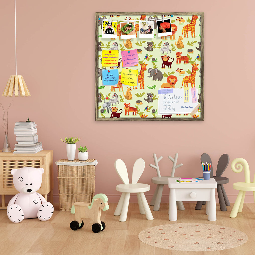 Cartoon Animals D1 Bulletin Board Notice Pin Board Soft Board | Framed-Bulletin Boards Framed-BLB_FR-IC 5007326 IC 5007326, African, Animals, Animated Cartoons, Baby, Caricature, Cartoons, Children, Comics, Illustrations, Kids, Landscapes, Nature, Patterns, Scenic, Signs, Signs and Symbols, Wildlife, cartoon, d1, bulletin, board, notice, pin, soft, framed, africa, animal, ape, backdrop, background, character, cheerful, comic, cute, dog, elephant, forest, funny, giraffe, grass, happy, hedgehog, illustration,
