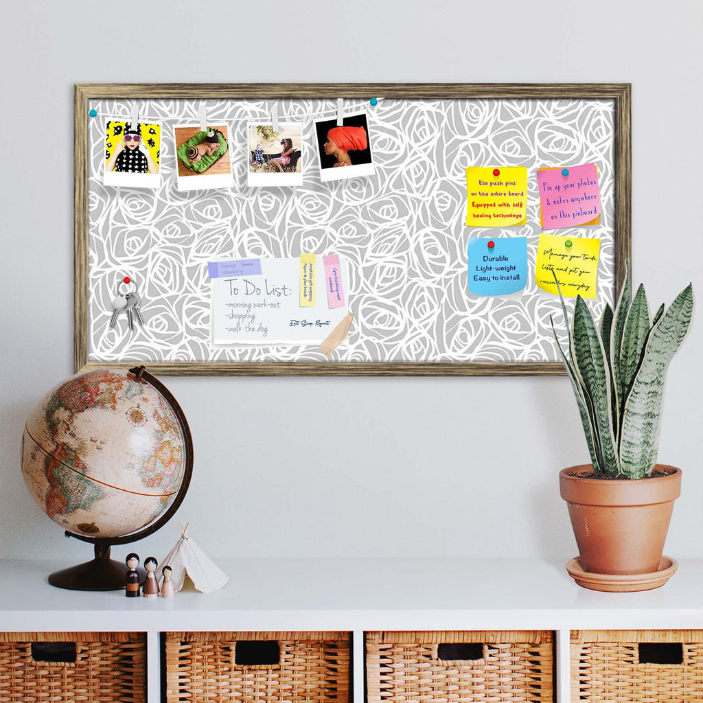 Abstract Pattern D1 Bulletin Board Notice Pin Board Soft Board | Framed - Bulletin Boards Framed - ArtzFolio.com