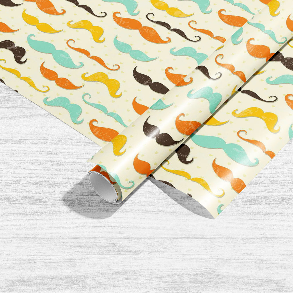 Vintage Mustache D2 Art & Craft Gift Wrapping Paper-Wrapping Papers-WRP_PP-IC 5007336 IC 5007336, Abstract Expressionism, Abstracts, Ancient, Animated Cartoons, Art and Paintings, Calligraphy, Caricature, Cartoons, Drawing, Fashion, Historical, Illustrations, Medieval, Patterns, Retro, Semi Abstract, Signs, Signs and Symbols, Symbols, Text, Vintage, mustache, d2, art, craft, gift, wrapping, paper, grunge, whiskers, moustache, abstract, aristocrat, background, barber, beard, british, brown, cartoon, chin, cl