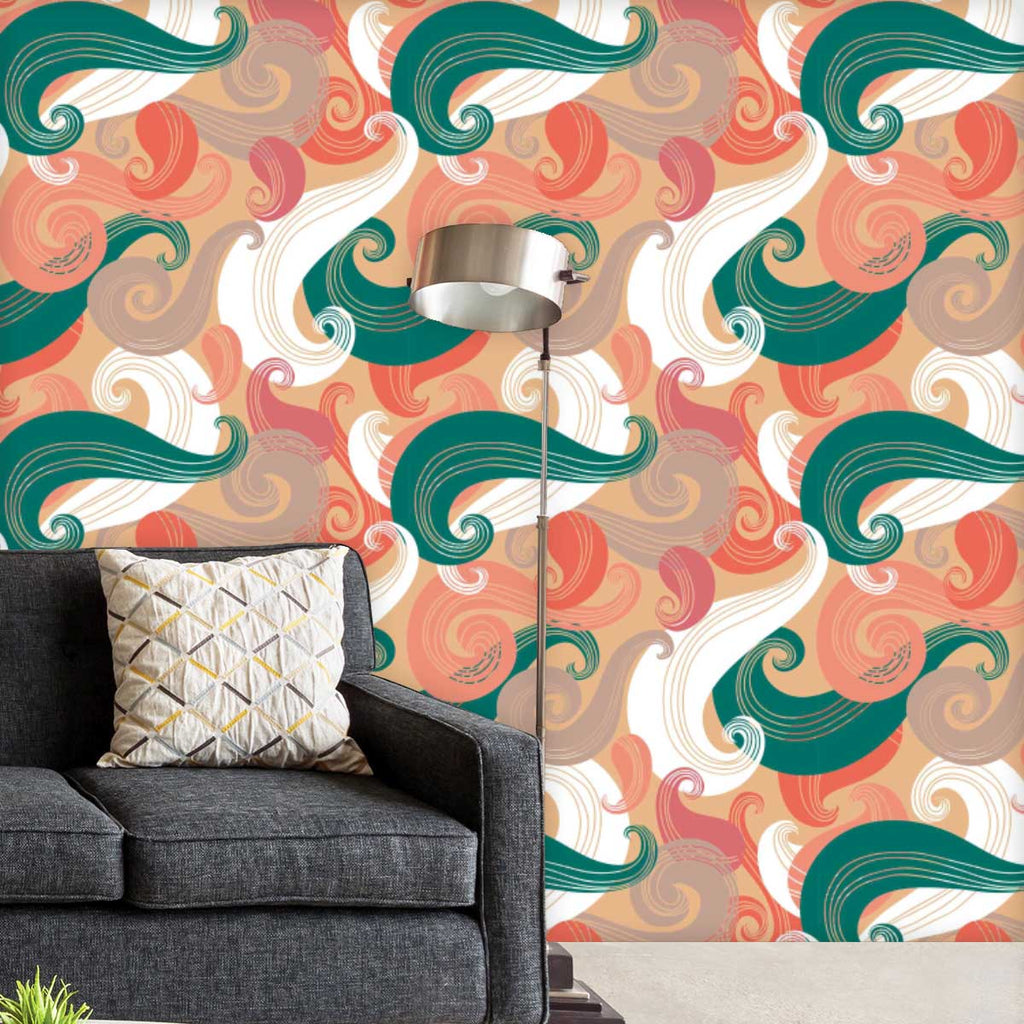 Colorful Wave Wallpaper Roll-Wallpapers Peel & Stick-WAL_PA-IC 5007340 IC 5007340, Abstract Expressionism, Abstracts, Animals, Art and Paintings, Automobiles, Botanical, Digital, Digital Art, Fashion, Floral, Flowers, Graphic, Modern Art, Nature, Paisley, Patterns, Retro, Semi Abstract, Signs, Signs and Symbols, Transportation, Travel, Urban, Vehicles, colorful, wave, wallpaper, roll, seamless, pattern, abstract, animal, art, backdrop, background, bright, color, curly, curve, decor, decoration, design, dood