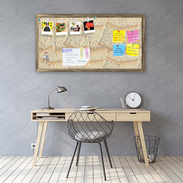 Vintage Handwriting Letter Bulletin Board Notice Pin Board Soft Board | Framed-Bulletin Boards Framed-BLB_FR-IC 5007344 IC 5007344, Abstract Expressionism, Abstracts, Ancient, Art and Paintings, Black, Black and White, Calligraphy, Education, Historical, Illustrations, Medieval, Patterns, Retro, Schools, Semi Abstract, Signs, Signs and Symbols, Sketches, Text, Universities, Vintage, White, handwriting, letter, bulletin, board, notice, pin, vision, soft, combo, with, thumb, push, pins, sticky, notes, antique