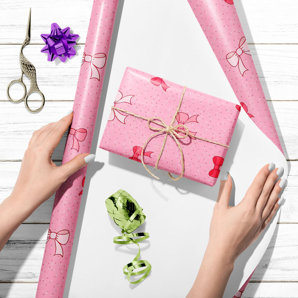 Pink Bows Art & Craft Gift Wrapping Paper-Wrapping Papers-WRP_PP-IC 5007345 IC 5007345, Ancient, Baby, Birthday, Black and White, Books, Children, Digital, Digital Art, Dots, Festivals and Occasions, Festive, Graphic, Hand Drawn, Historical, Holidays, Illustrations, Kids, Love, Medieval, Patterns, Retro, Romance, Signs, Signs and Symbols, Symbols, Vintage, White, pink, bows, art, craft, gift, wrapping, paper, bow, background, birth, card, celebration, childish, color, cute, day, decor, decorate, decoration,